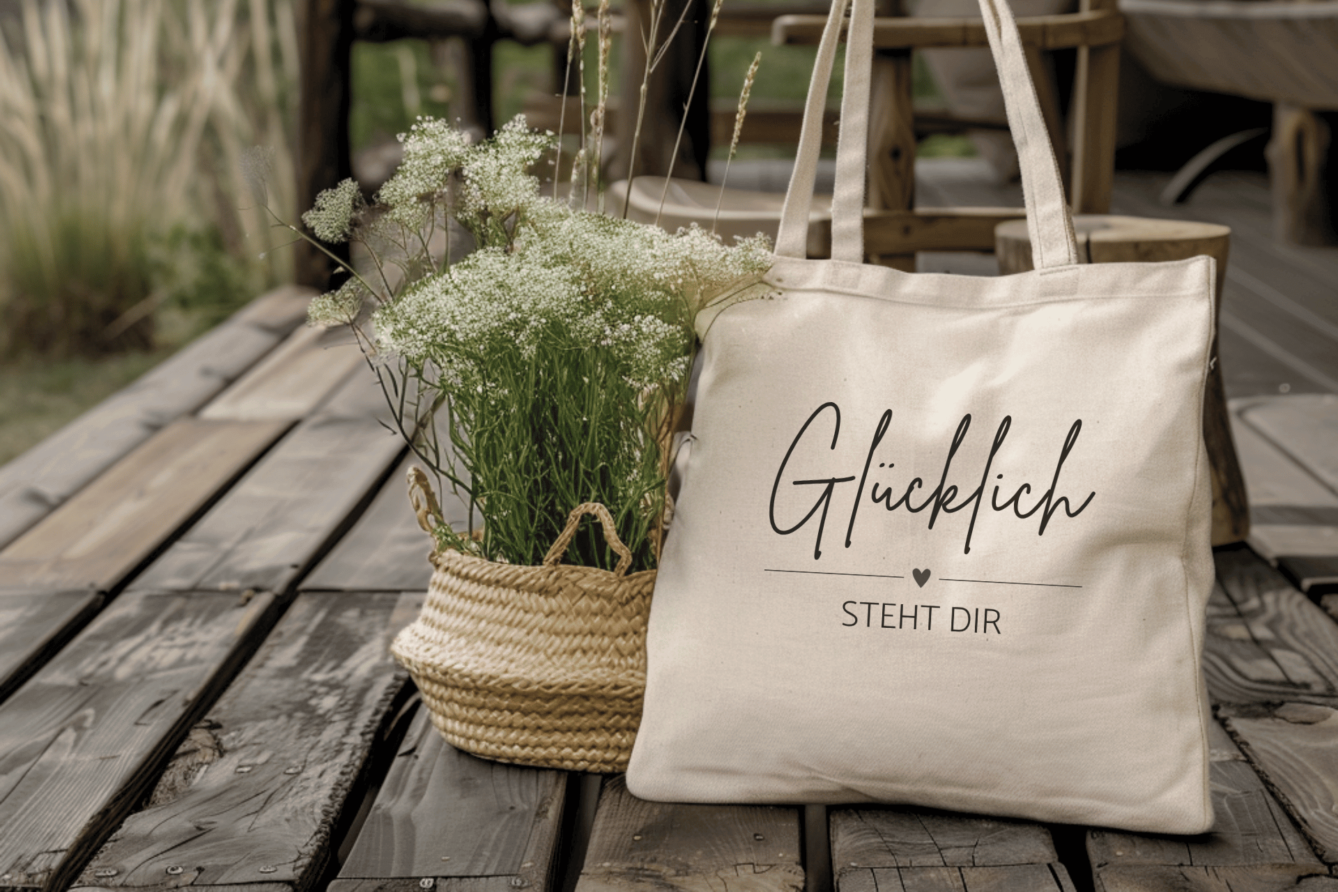 Einkaufstaschen aus Bio-Baumwolle – natürlich • praktisch • gut
Manche Dinge trägst du einfach gern mit dir – unsere Tragetaschen aus 100 % FairTrade-Bio-Baumwolle gehören definitiv dazu. Sie sind leicht, robust und begleiten dich durch den Alltag: zum Markt, ins Büro, in die Stadt oder einfach durchs Leben.
Mit liebevollen Designs und achtsamen Botschaften werden sie zu mehr als nur Taschen – sie sind kleine Statements für einen bewussten, nachhaltigen Lebensstil. Für alle, die Schönes tragen wollen – inne