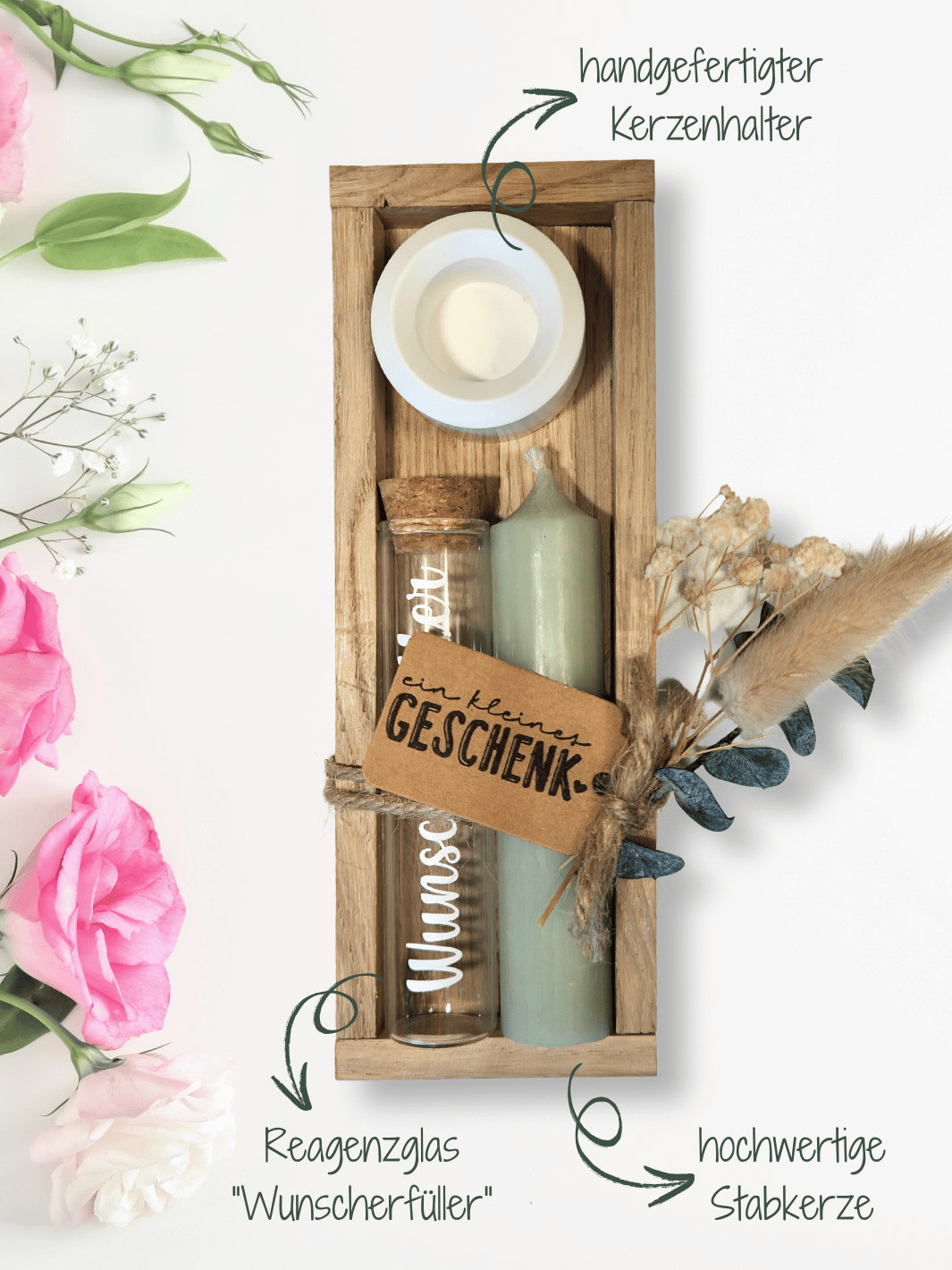 Nachhaltiges Geld-Geschenk-Set – handgemacht und liebevoll dekoriert, das perfekte Geschenk für Freundin, voller Achtsamkeit und Herz. Bei Alles auf Anfang, Geschenke für Herz & Seele findest du viele personalisierbare, nachhaltige und handgefertigte Geschenkideen für mehr Me-Time, Selbstliebe und Spaß am Leben.