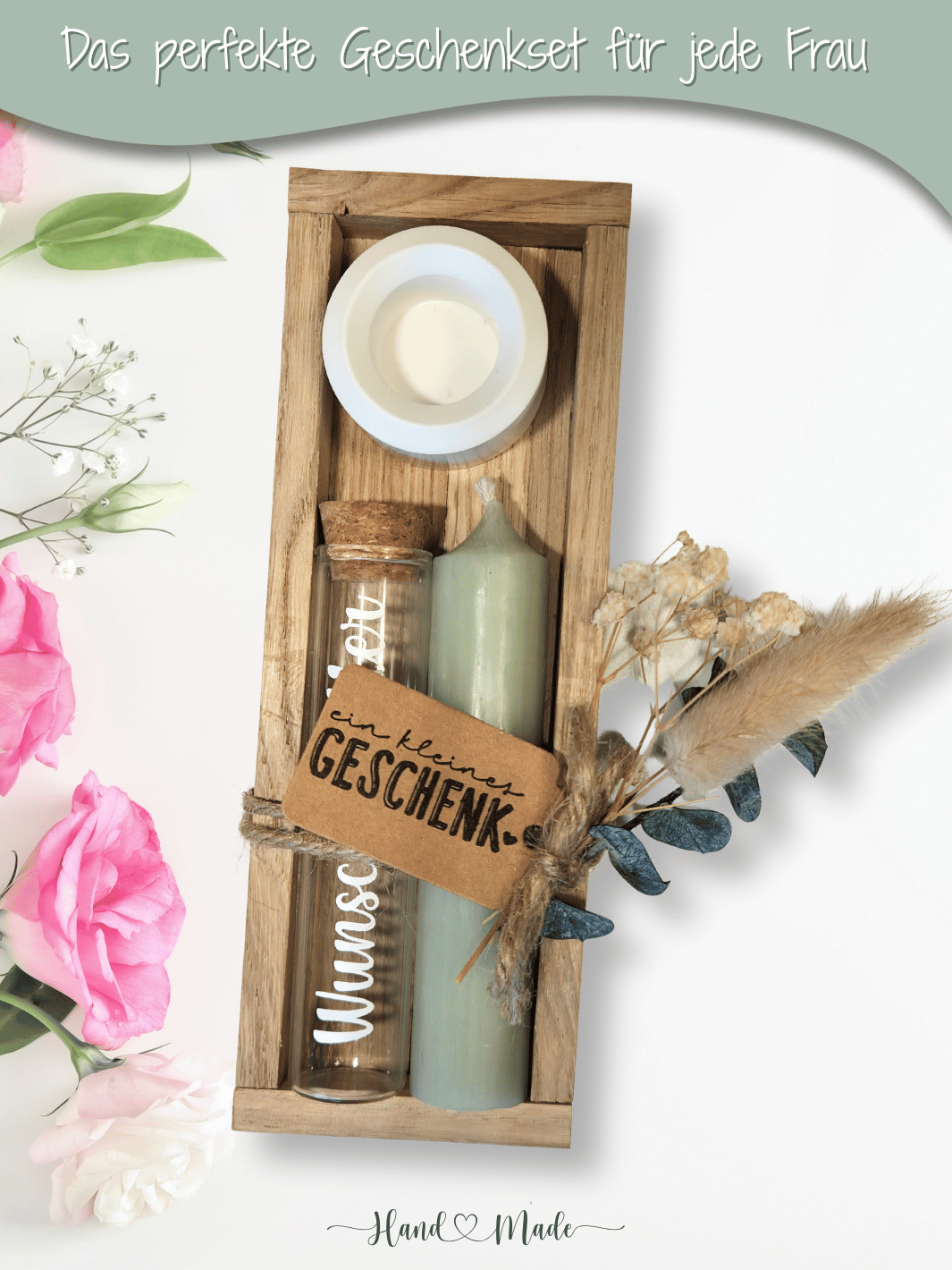 Nachhaltiges Geld-Geschenk-Set – handgemacht und liebevoll dekoriert, das perfekte Geschenk für Freundin, voller Achtsamkeit und Herz. Bei Alles auf Anfang, Geschenke für Herz & Seele findest du viele personalisierbare, nachhaltige und handgefertigte Geschenkideen für mehr Me-Time, Selbstliebe und Spaß am Leben.