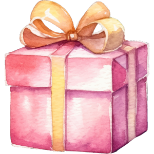 mit Geschenkverpackung