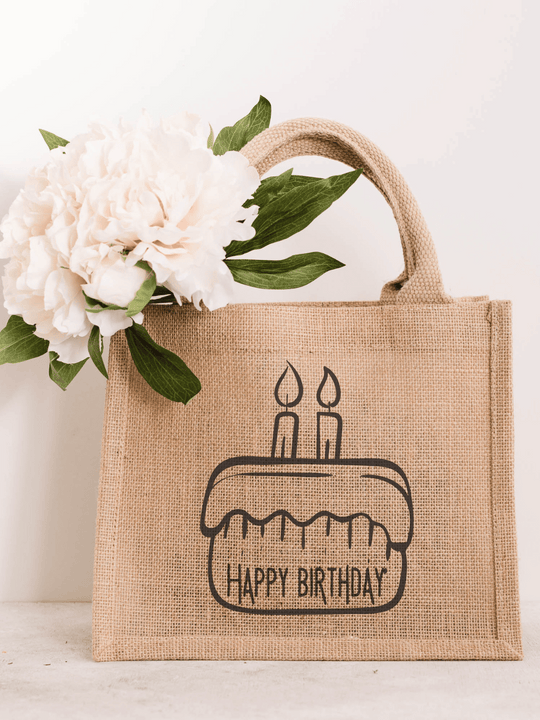 BIRTHDAY Jute Tasche