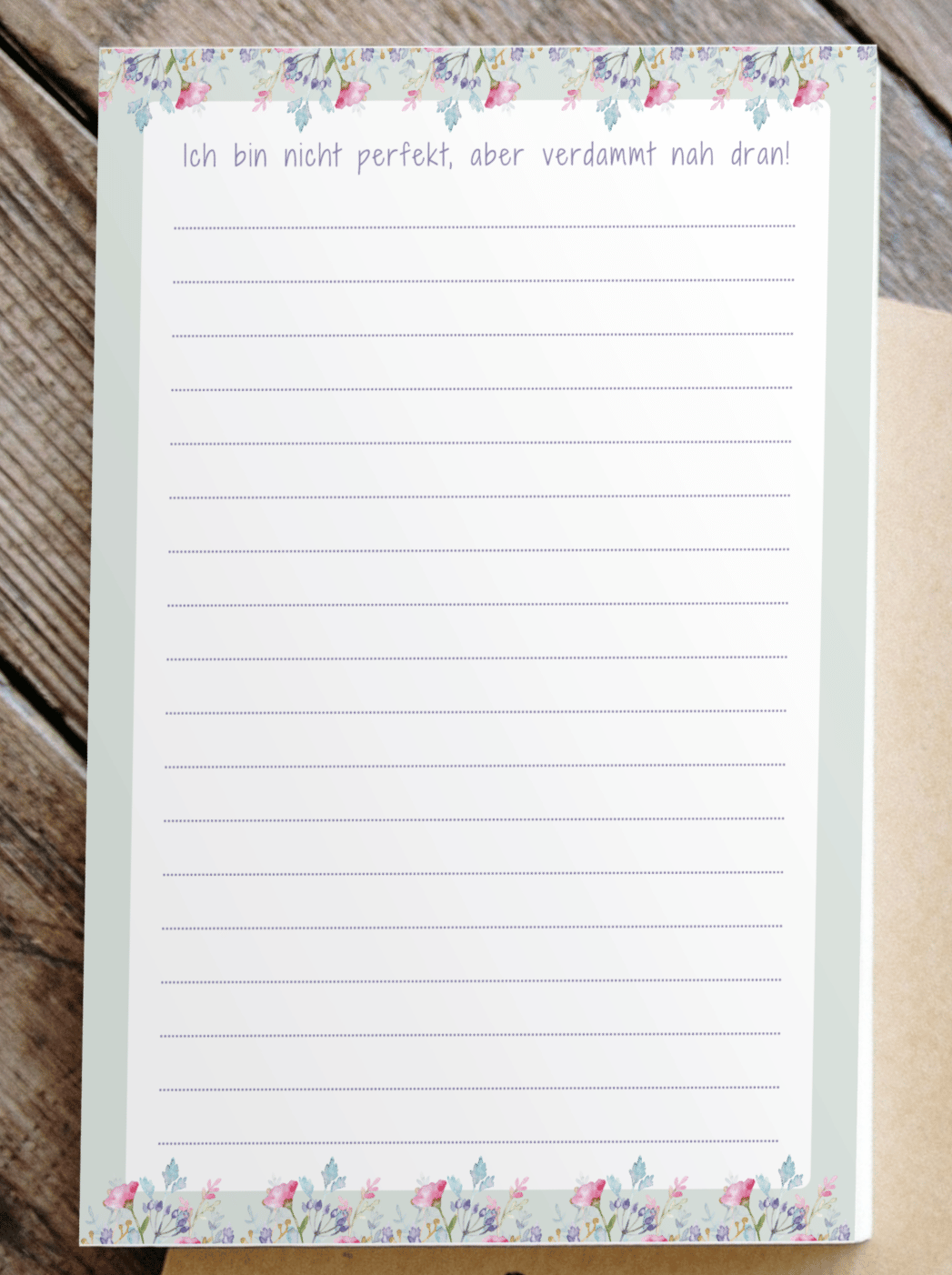 PERFEKT Notizblock DIN A5