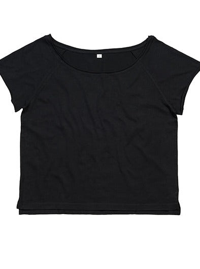Damen Flashdance T-Shirt schwarz