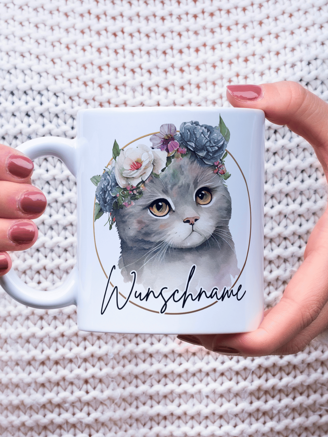 Personalisierbare Keramiktassen, handgefertigt in Deutschland, individuelles Geschenk für Freundin, nachhaltige Tasse für Kaffee oder Tee, liebevoll gestaltetes Motiv, personalisierbar mit Name