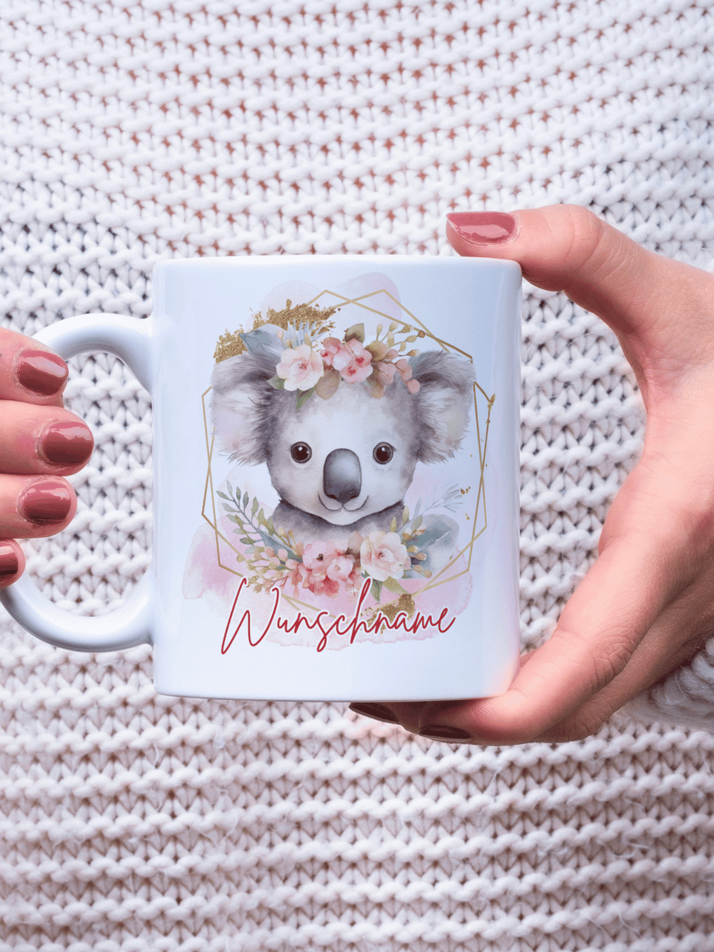 Personalisierbare Keramiktassen, handgefertigt in Deutschland, individuelles Geschenk für Freundin, nachhaltige Tasse für Kaffee oder Tee, liebevoll gestaltetes Motiv, personalisierbar mit Name