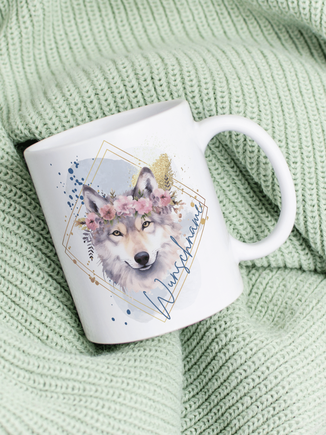 Personalisierbare Keramiktassen, handgefertigt in Deutschland, individuelles Geschenk für Freundin, nachhaltige Tasse für Kaffee oder Tee, liebevoll gestaltetes Motiv, personalisierbar mit Name