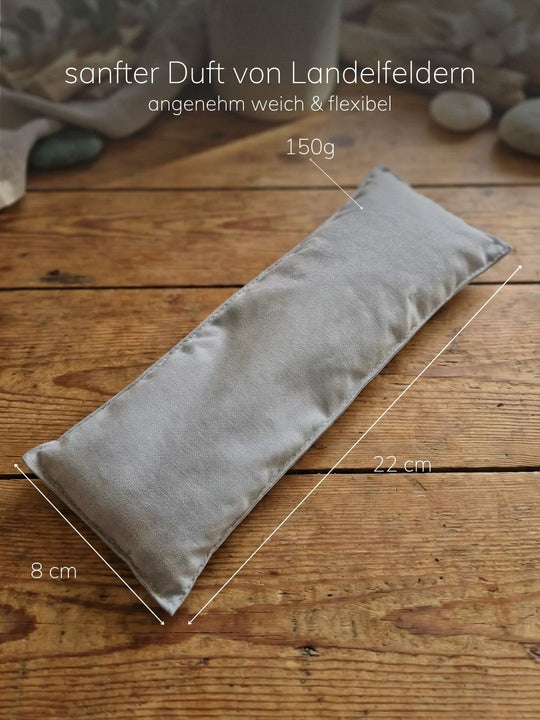 Lavendel-Leinsamen Augenkissen Bio. Achtsame Geschenke für Frauen, Alles auf Anfang