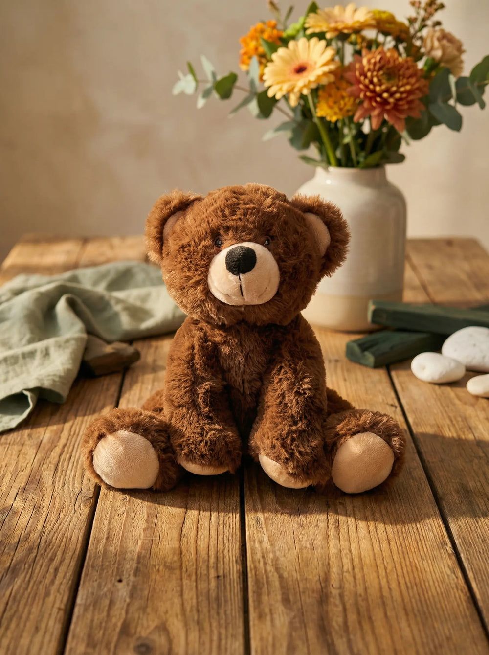 Teddybär als Mutmacher für Frauen – stiller Begleiter für Trost, Zuversicht und neue Stärke, achtsame Geschenke für Frauen bei Alles auf Anfang in Bedburg, NRW