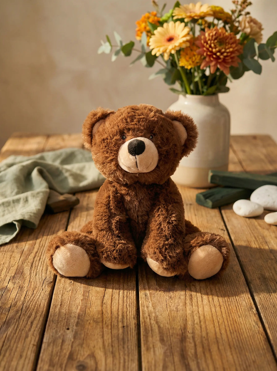 Teddybär als Mutmacher für Frauen – stiller Begleiter für Trost, Zuversicht und neue Stärke, achtsame Geschenke für Frauen bei Alles auf Anfang in Bedburg, NRW