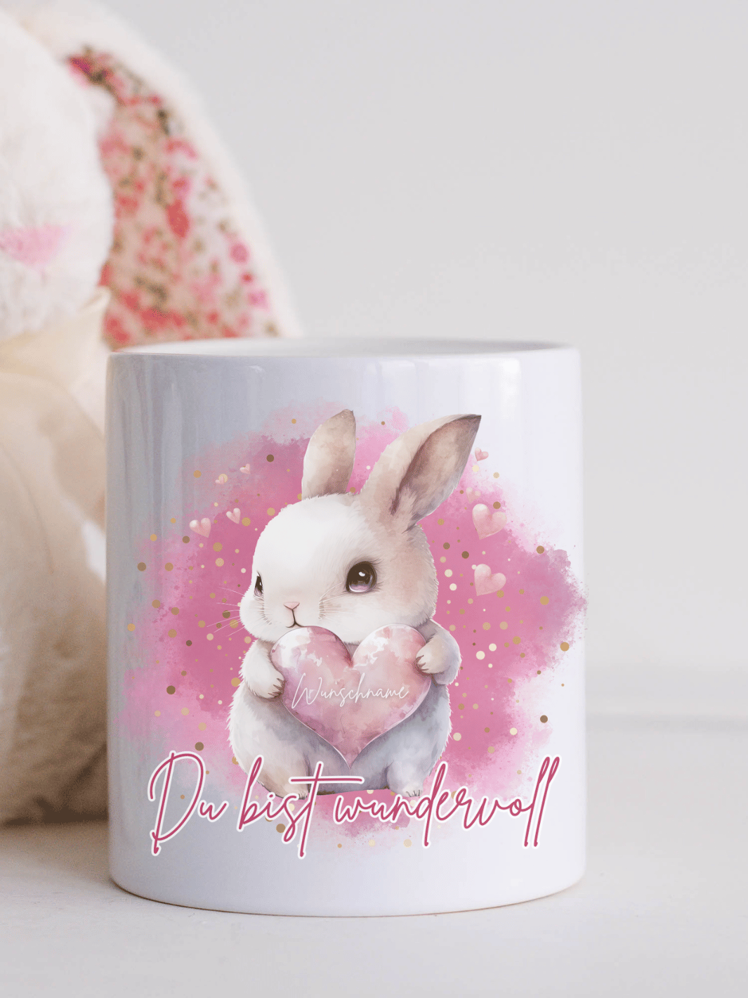 Spardose mit Spruch „Du bist wundervoll“ – liebevolles Geschenk für Frauen, Selbstliebe, Wertschätzung & kleine Herzensziele