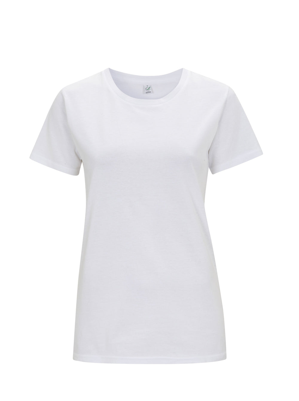 Damen Basic T-Shirt weiß