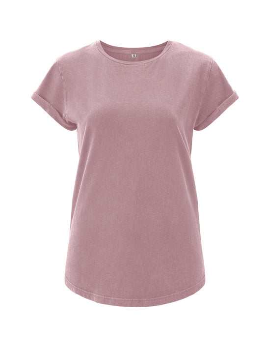 Damen T-Shirt rolled Arms (Auslaufartikel)