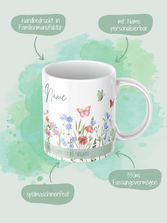 FREUNDSCHAFT Tasse (personalisierbar)