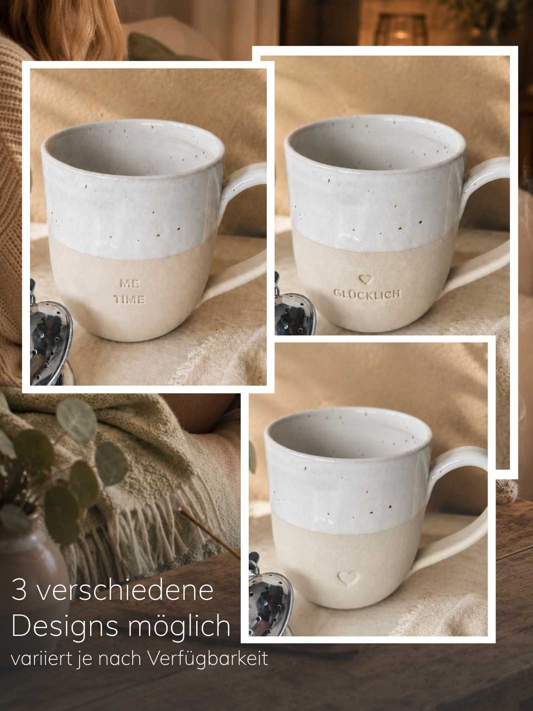Cappuccino-Tasse - versch. Designs. Achtsame Geschenke für Frauen bei Alles auf Anfang