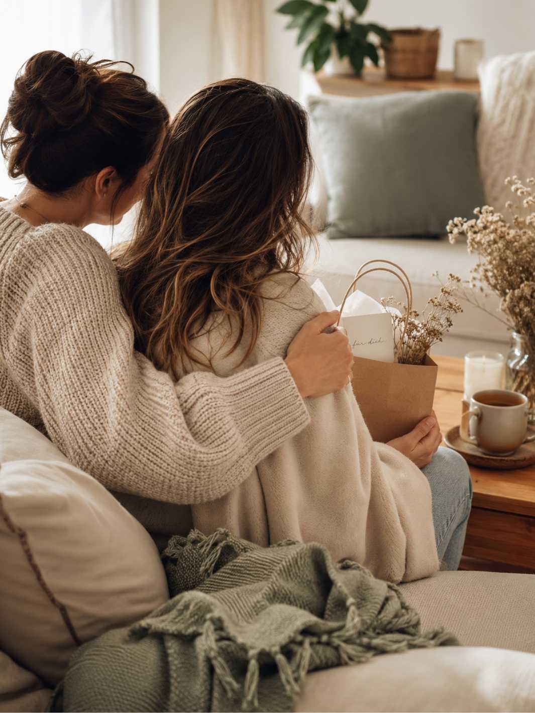 Geschenk zur Aufmunterung Freundin. Achtsame Geschenke für Frauen bei Alles auf Anfang