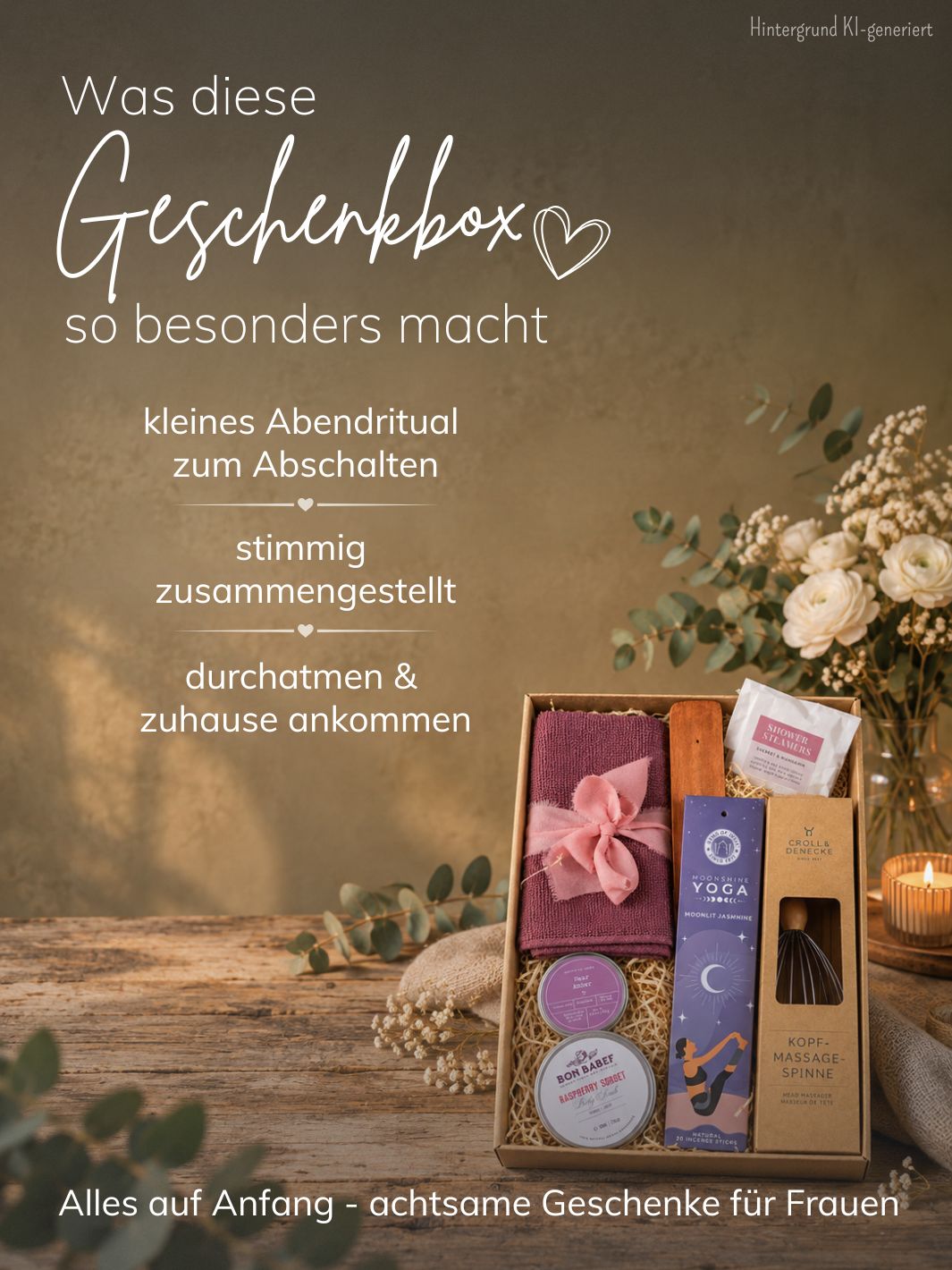 ABENDRUHE Geschenkbox – wenn der Tag langsam leiser werden darf
