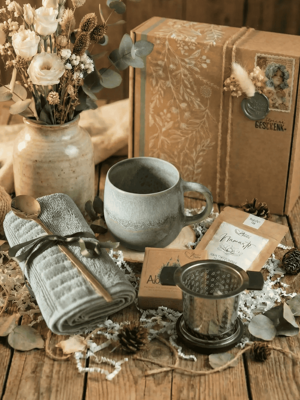 Geschenkbox Frische Pause - achtsame Geschenke für Frauen bei Alles auf Anfang aus Bedburg NRW