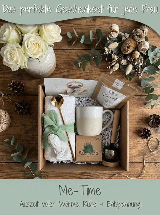 Geschenkbox Me-Time - achtsame Geschenke für Frauen bei Alles auf Anfang aus Bedburg NW
