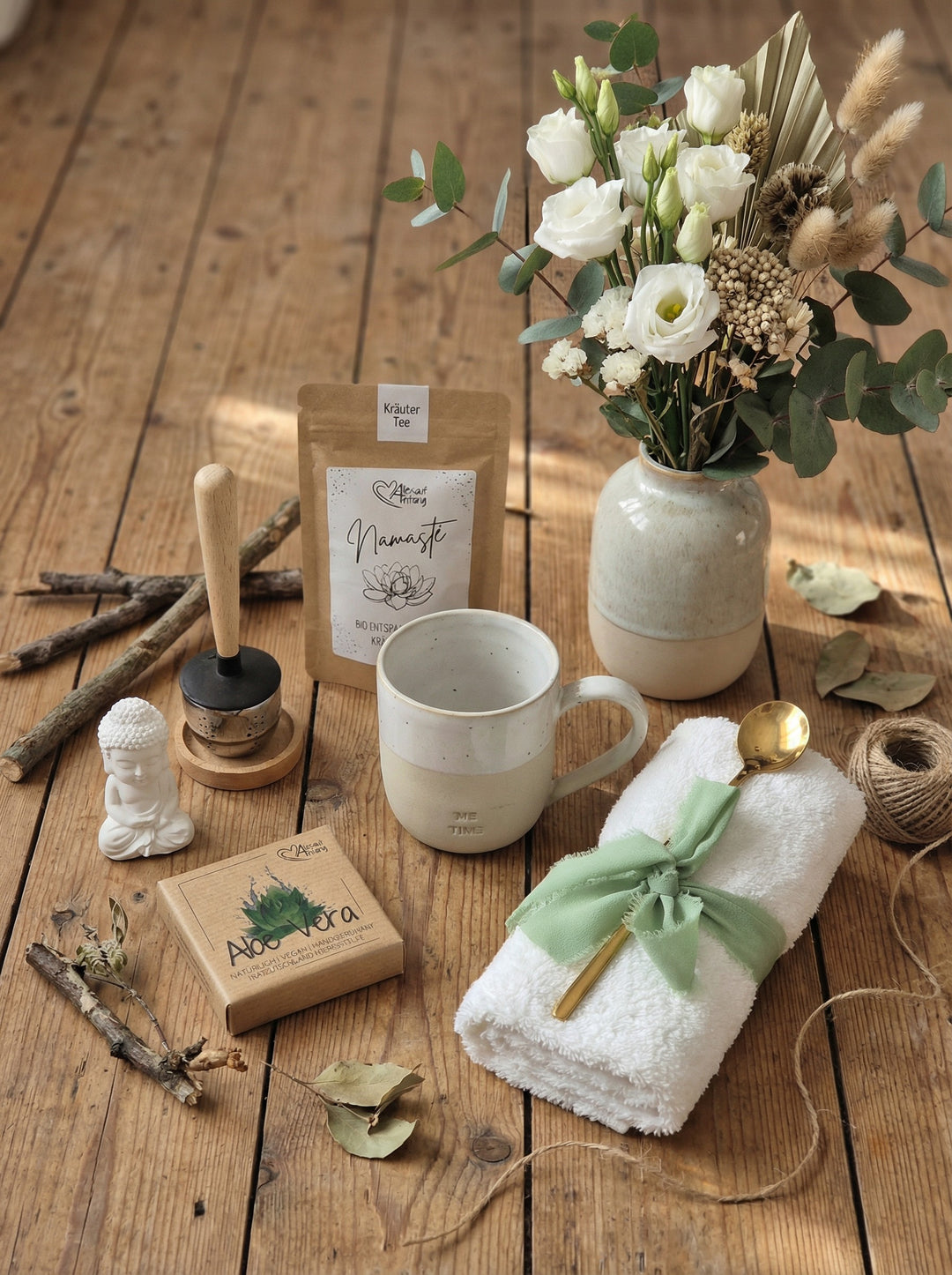 Geschenkbox Me-Time Einzelprodukte - achtsame Geschenke für Frauen bei Alles auf Anfang aus Bedburg NW