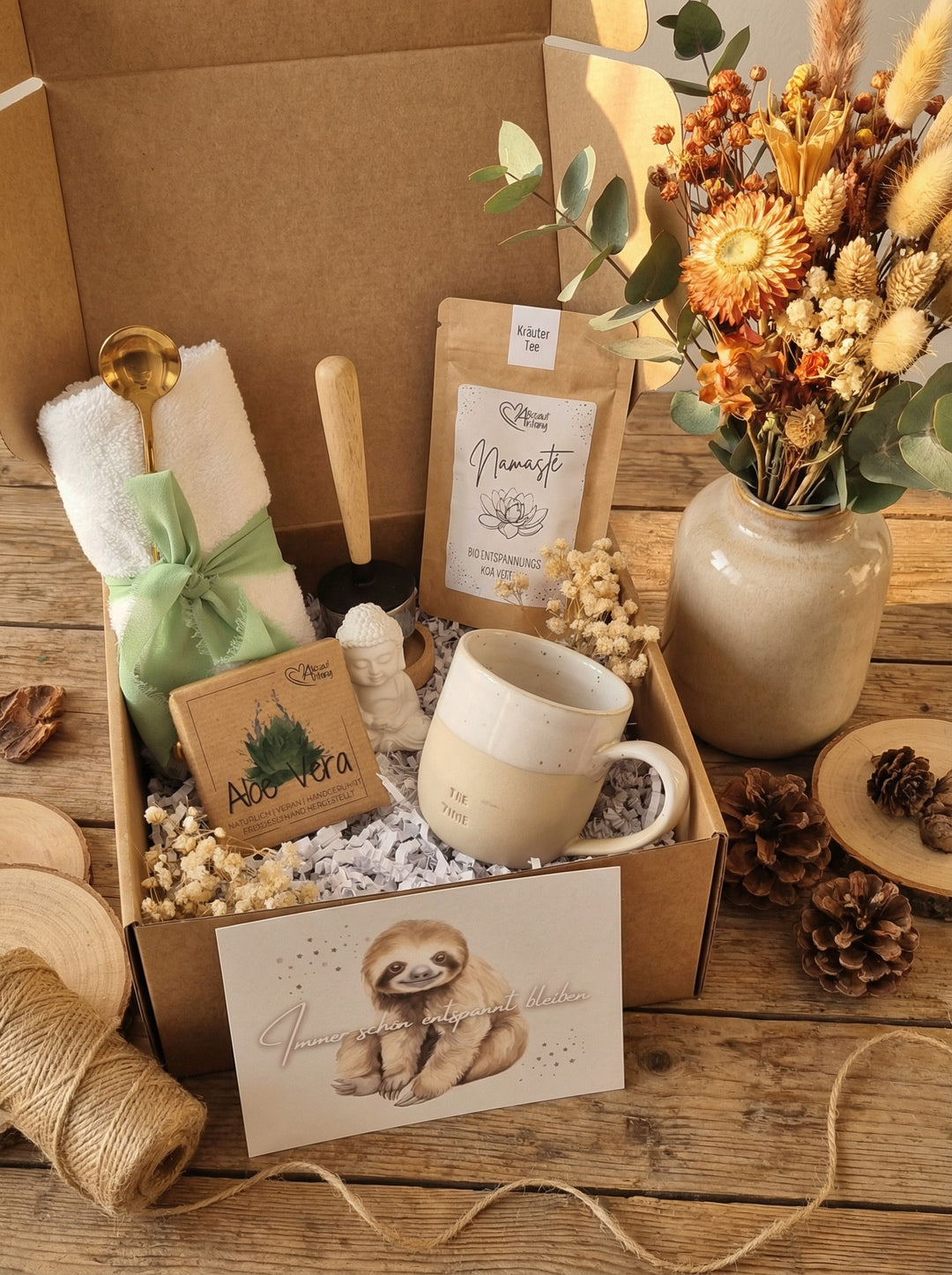 Geschenkbox Me-Time - achtsame Geschenke für Frauen bei Alles auf Anfang aus Bedburg NRW