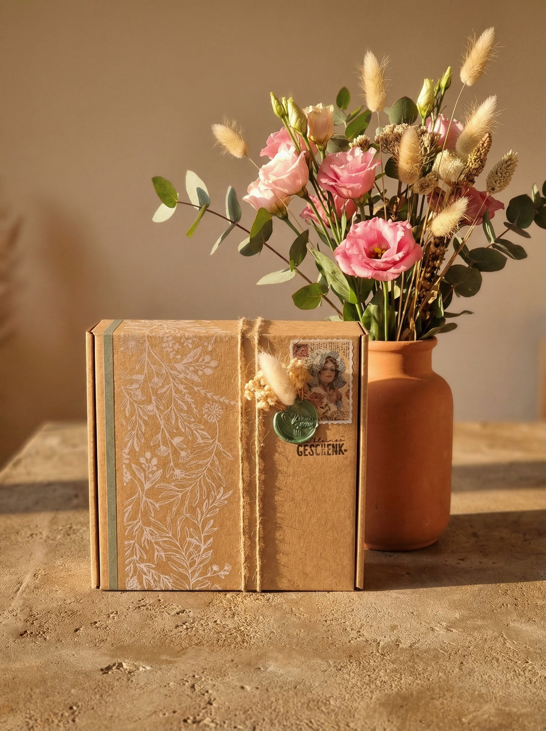 Geschenkbox Me-Time Kartonage - achtsame Geschenke für Frauen bei Alles auf Anfang aus Bedburg NW