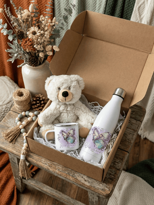 Geschenkbox Seelentier - Schmetterling. Achtsame Geschenke für Frauen von Alles auf Anfang, Bedburg NRW