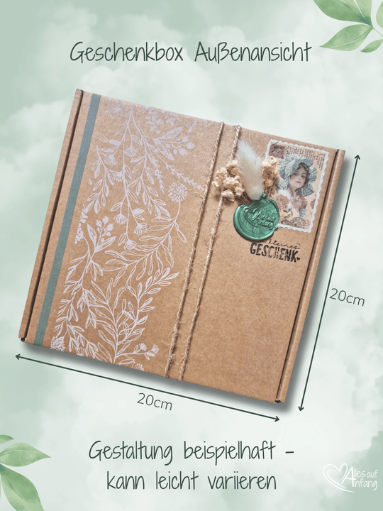 nachhaltigen Geschenkbox – liebevoll verpackt und auf Wunsch personalisierbar - Geschenk für die Freundin vom Onlineshop Alles auf Anfang