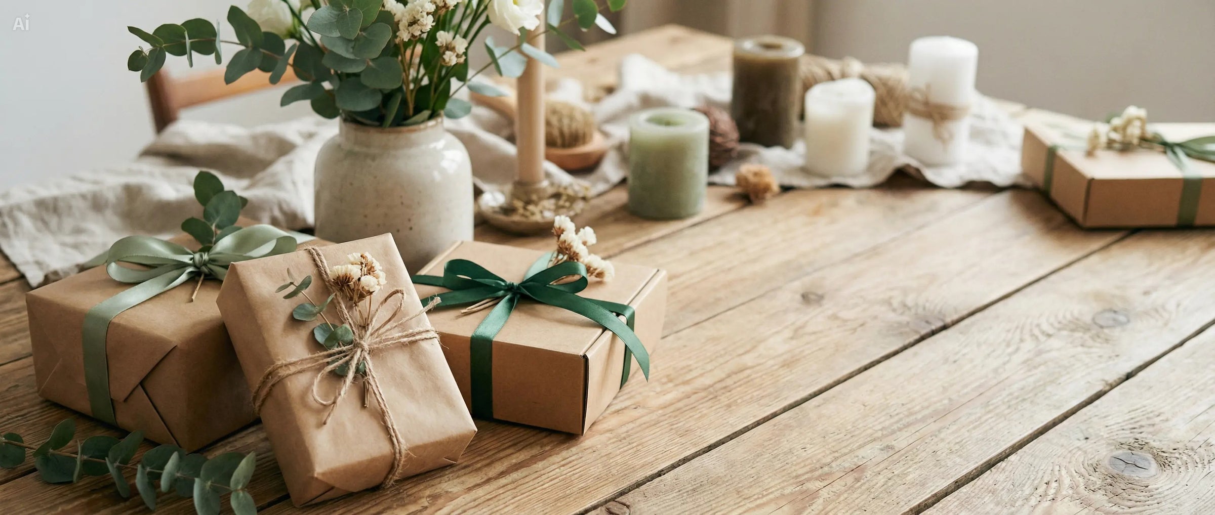 Geschenketisch bei Alles auf Anfang - achtsame Geschenke für Frauen aus Bedburg, NRW