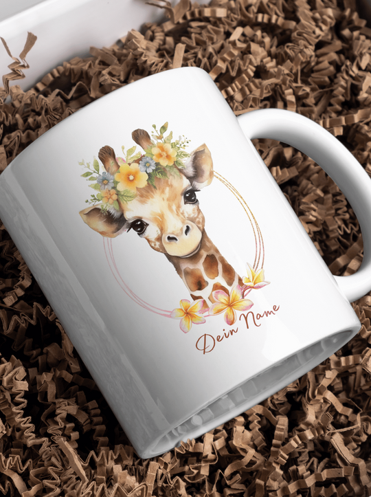 GIRAFFE Tasse (personalisierbar)