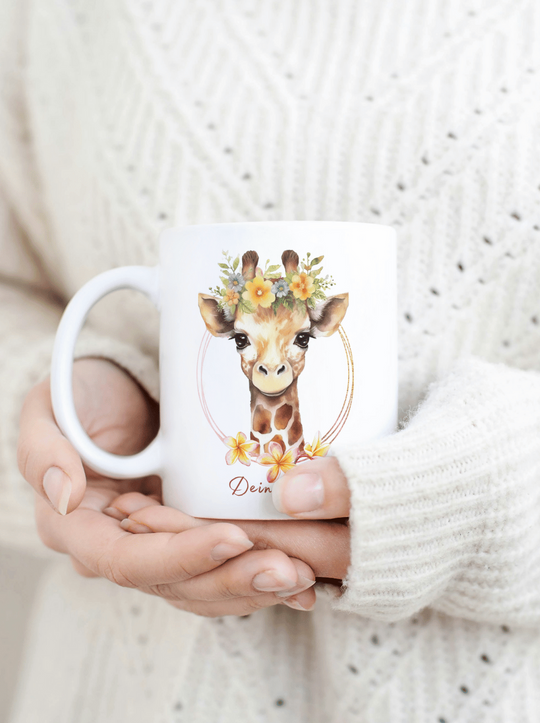 GIRAFFE Tasse (personalisierbar)