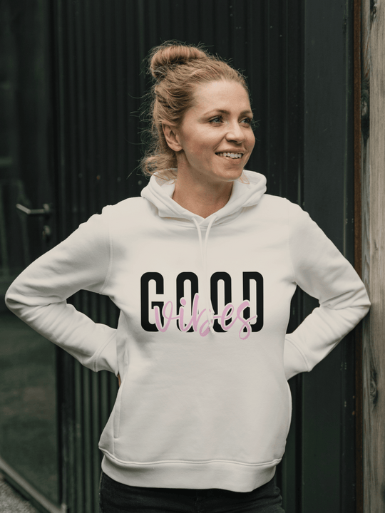 GOOD VIBES Hoodie slimfit