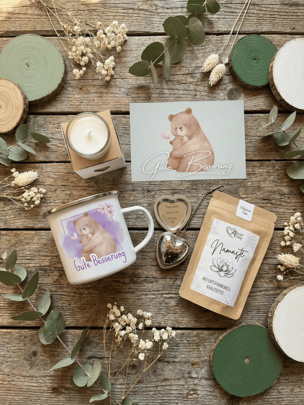 Gute Besserung Wundertüte - achtsame Geschenke für Frauen bei Alles auf Anfang in Bedburg, NRW