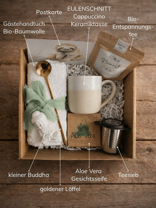 Geschenkbox Me-Time - achtsame Geschenke für Frauen bei Alles auf Anfang aus Bedburg NRW