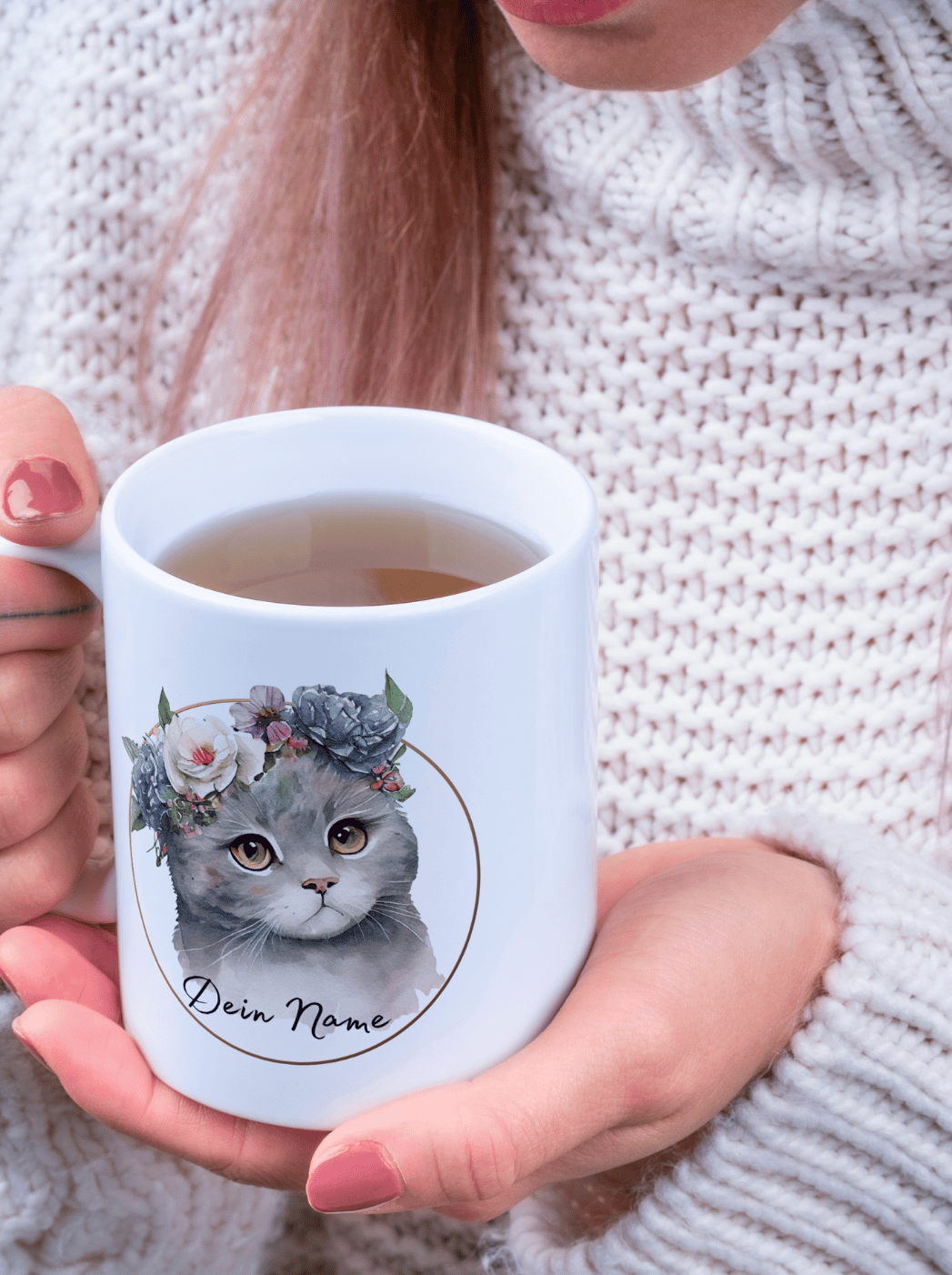 KATZE Tasse (personalisierbar)