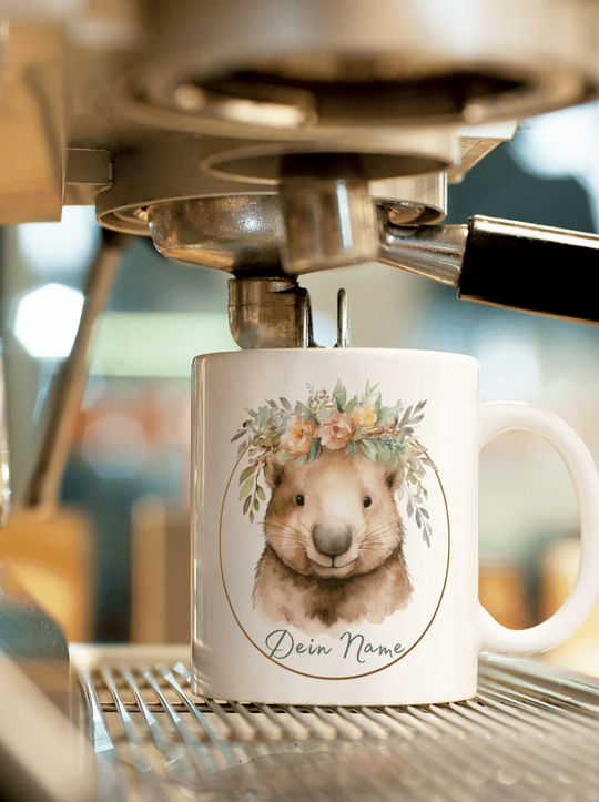 WOMBAT Tasse (personalisierbar)