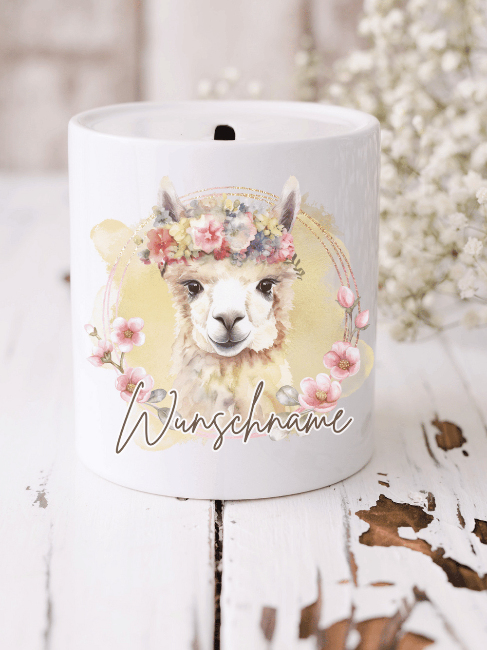 Das Lama erinnert dich daran, entspannt zu bleiben – und dass du mit Gelassenheit oft am besten vorankommst.