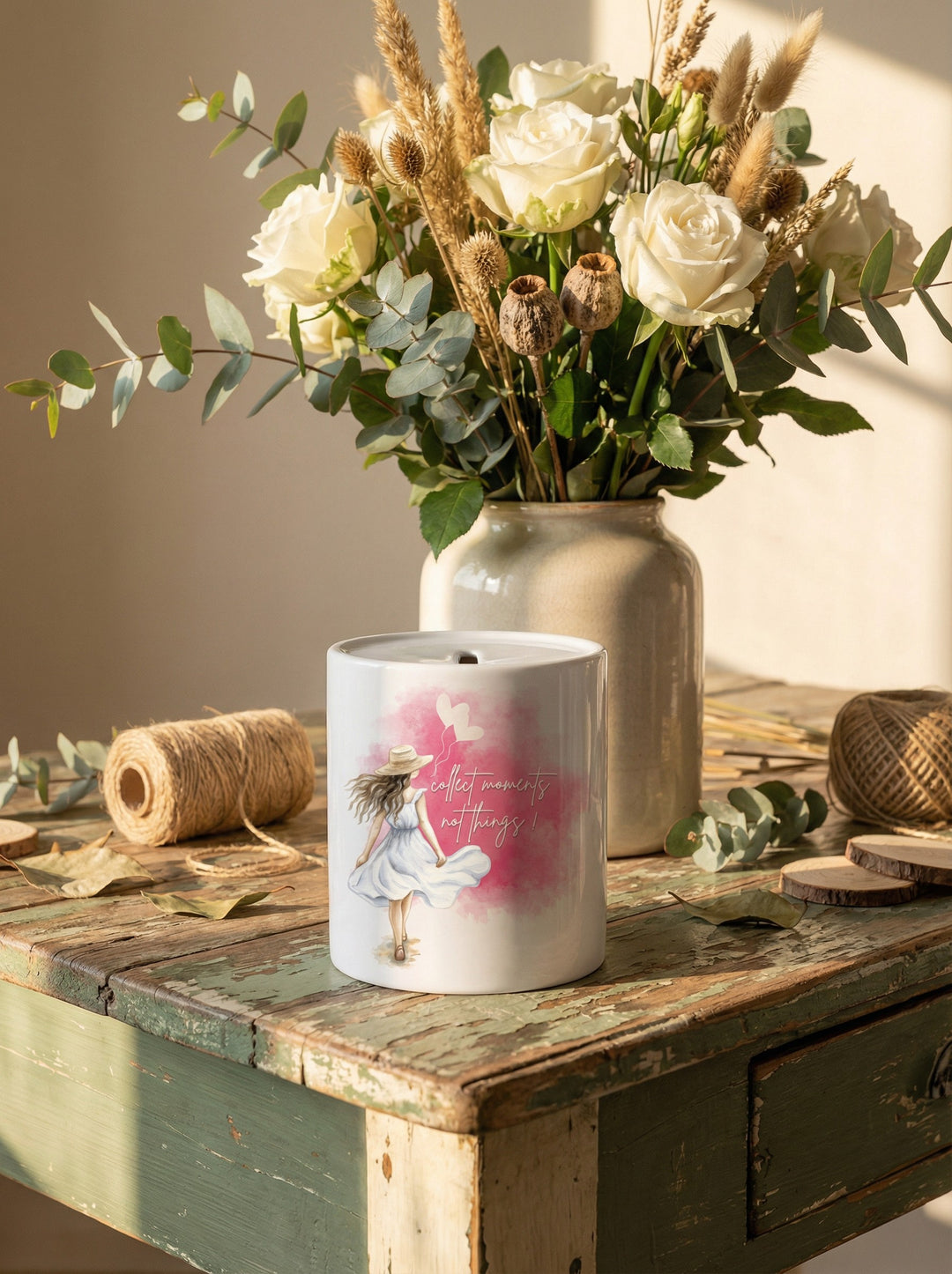 Keramikspardose Collect Moments - achtsame Geschenke für Frauen bei Alles auf Anfang in Bedburg, NRW