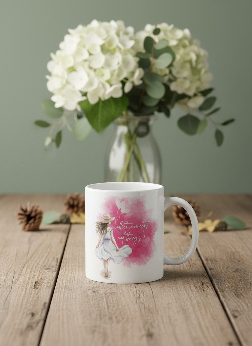 Keramiktasse Collect Moments - achtsame Geschenke für Frauen bei Alles auf Anfang in Bedburg, NRW