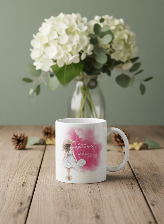Keramiktasse Collect Moments - achtsame Geschenke für Frauen bei Alles auf Anfang in Bedburg, NRW
