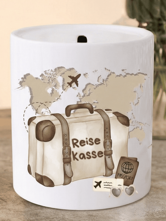 Keramikspardose Reisekasse - achtsame Geschenke für Frauen bei Alles auf Anfang in Bedburg, NRW