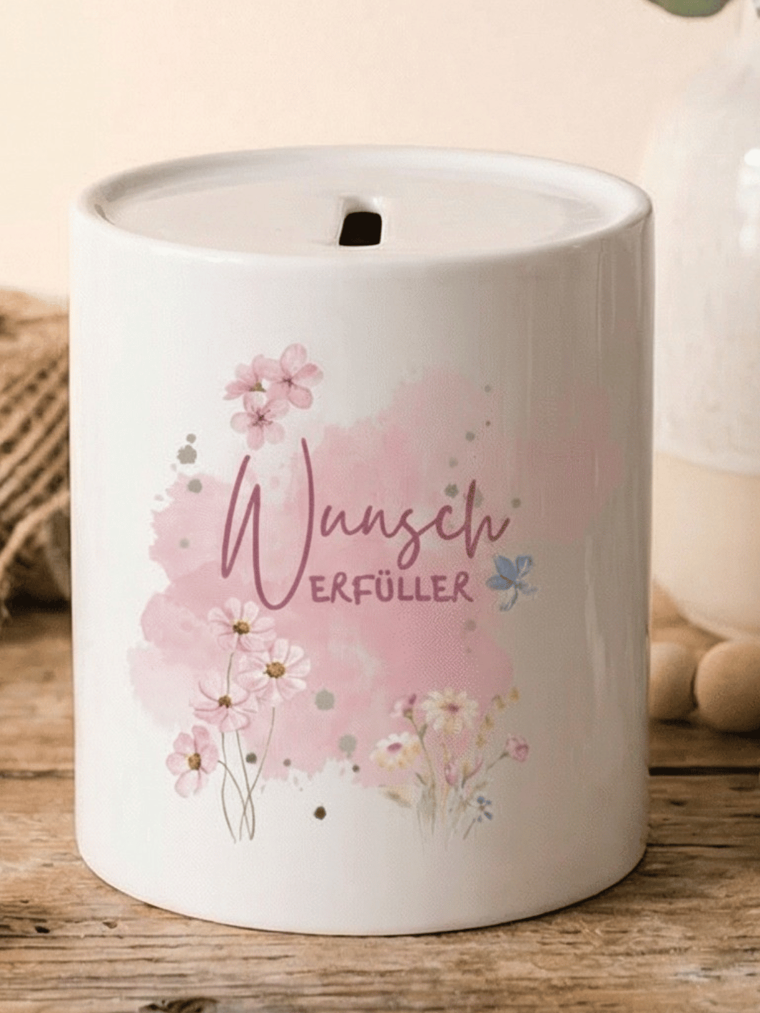 Keramikspardose Wunscherfüller - achtsame Geschenke für Frauen bei Alles auf Anfang in Bedburg, NRW