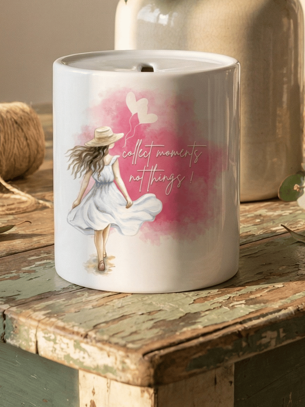 Keramikspardose Collect Moments - achtsame Geschenke für Frauen bei Alles auf Anfang in Bedburg, NRW