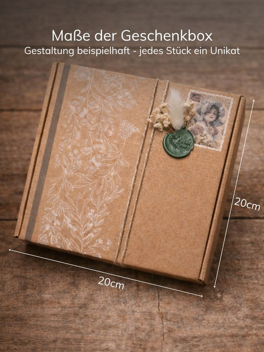 Geschenkbox Maße - achtsame Geschenke für Frauen bei Alles auf Anfang aus Bedburg NRW