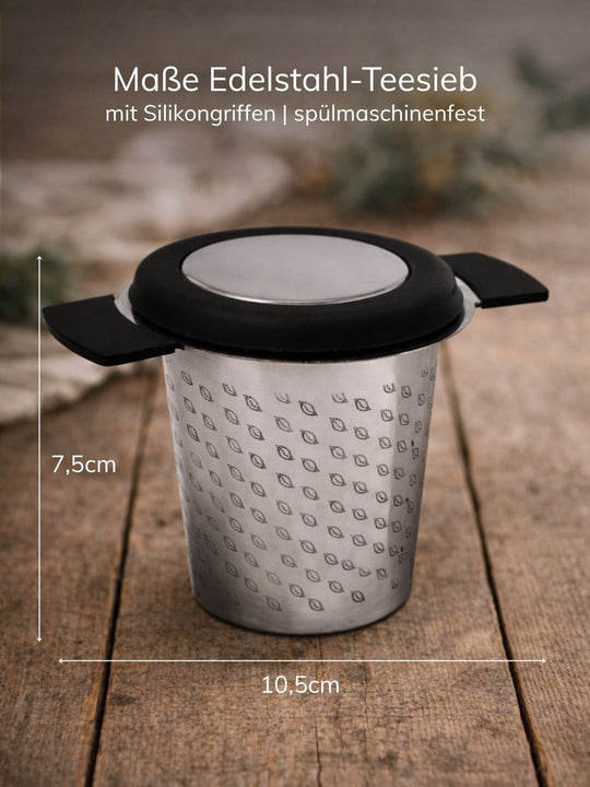 Teesieb groß - achtsame Geschenke für Frauen bei Alles auf Anfang aus Bedburg NRW