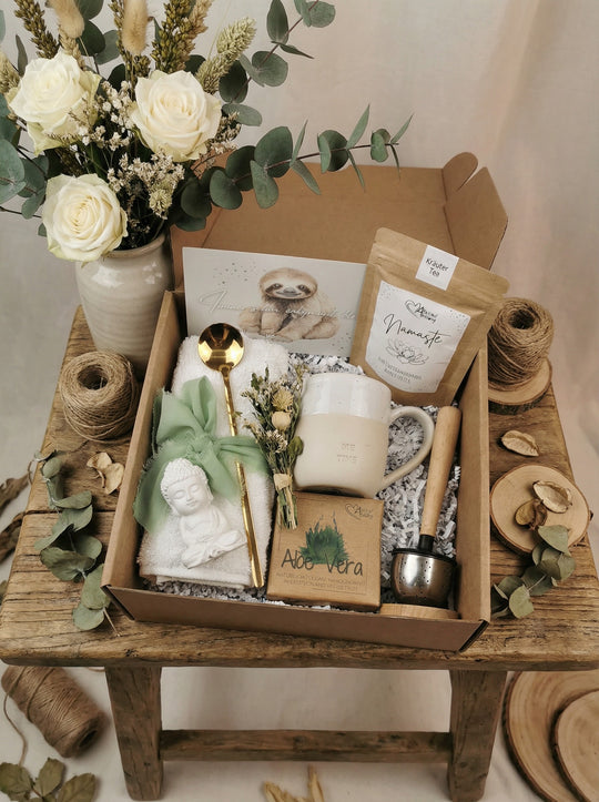 Geschenkbox Me-Time - achtsame Geschenke für Frauen bei Alles auf Anfang aus Bedburg NRW