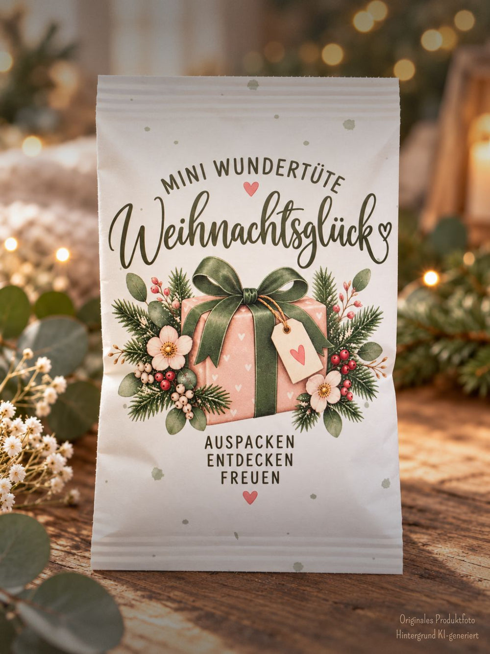 WEIHNACHTSGLÜCK Mini-Wundertüte – eine kleine Freude zum Fest