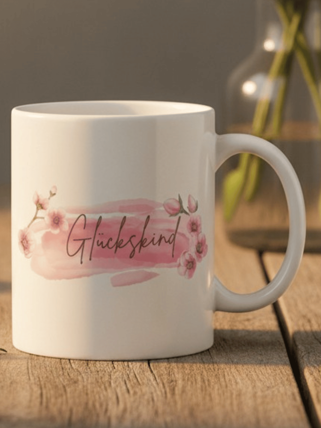 Keramiktasse Glückskind - achtsame Geschenke für Frauen bei Alles auf Anfang, Bedburg NRW