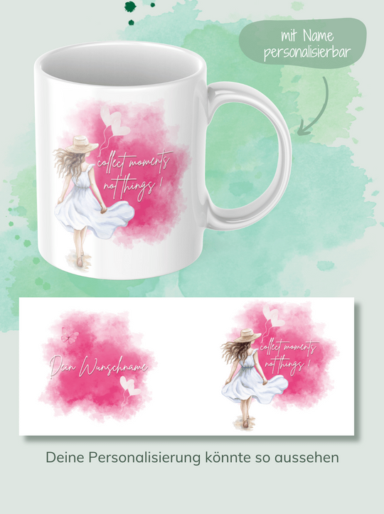 Personalisierung Wunschname_Moments Tasse