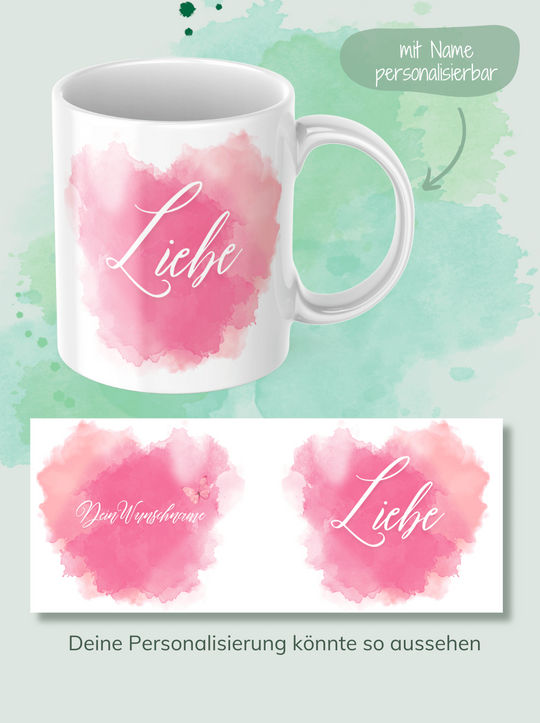 Personalisierung Tasse