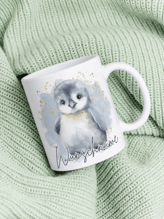 Pinguin Motiv – Geschenk für Frauen, Symbol für Zusammenhalt, Loyalität, Wärme & stille Stärke